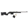 Archangel AA1500SA Precision Stock  Black Synthetic Fixed with Adjustable Cheek Riser for Weatherby Vanguard Howa 1500 Short Action Includes Mag UPC: 708279014413