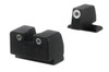 AmeriGlo SG181 Optic Compatible Sight Set for SIG Sauer  Black  Green Tritium with White Outline Front Sight Green Tritium with White Outline Rear Sight UPC: 644406902126