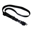 Tacshield T6005BK CQB Sling made of Black Webbing with HK Snap  Hook  SinglePoint Design for RifleShotgun UPC: 843119031318