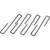Hornady 95870 Universal Handgun Hangers Hangers Black Steel 4 Pack UPC: 090255958706