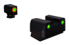 Rival Arms RA2A231G Night Sights for G42G43G48  Black  Green Tritium Orange Ring Front Sight Green Tritium Black Ring Rear Sight UPC: 788130026939