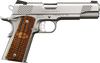 Kimber Mfg.,inc 3200365 Stainless Pro Raptor II 9mm 9+1 4" Stainless Steel Slide Satin Silver Zebrawood w/ Scale Pattern and Kimber Logo Grip                                                           