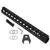 Firefield FF34067 Verge Handguard MLOK Aluminum Black Anodized Picatinny Rail AR Platform 15 Long UPC: 812495025457