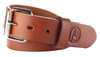 1791 Gunleather BLT014044CBRA 01  Gun Belt Classic Brown Leather 4044 1.50 Wide Buckle Closure UPC: 816161023402