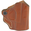 DeSantis Gunhide 019TA9PZ0 Mini Scabbard  OWB Tan Leather Belt Slide Fits Springfield Hellcat OSP Right Hand UPC: 792695360797