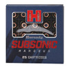 Hornady Subsonic Subsonic Centerfire Ammunition, 9mm Luger, Hornady XTP Subsonic, 147 Grain - 25 Cartridge Box ( 25 / 1 )