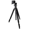KOPF Jager KJ85001K K700 AMT Tripod made of Aluminum with Black Finish Pivoting Reaper Grip 360 Degree Pan  3Level Leg Extensions UPC: 812495025990