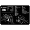 TekMat TEKR17XD Springfield Armory XD Cleaning Mat Springfield XD Parts Diagram 11 x 17 UPC: 612409971203