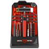 Real Avid AVHPS-RP Accu-Punch Hammer & Roll Pin Punch Set Black/Red Steel Rubber Handle                                                                                                                 