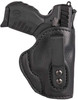 1791 Gunleather UCH1NSBR Ultra Custom  IWB Size 01 Night Sky Black Leather Belt Clip Fits Ruger LCPSW Bodyguard Right Hand UPC: 816161029824