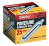 Daisy 7025 Powerline CO2 Cylinder 12 gram 25 Per Pack UPC: 039256070253