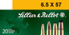 Sellier Bellot SB6557A Rifle 6.5x57mm 131 gr Soft Point 20 Per Box 20 Case UPC: 754908512423