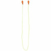 Pyramex RP3001 Reusable Earplugs  Polymer 24 dB Behind The Neck OrangeYellow Adult 50 Pair UPC: 811907026662