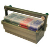 SHOTSHELL BOX CADDY 4EA SS25-00 GRN/CLR UPC: 026057000541