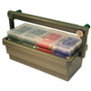 SHOTSHELL BOX CADDY 4EA SS25-00 GRN/CLR UPC: 026057000541