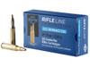 PPU PP222 Standard Rifle 222Rem 50gr Soft Point 20 Per Box/50 Case