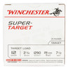 Winchester USA Super Target 12 Gauge Shotshell Ammunition, 2 3/4 Inch, 1290 FPS, 1 Ounce, #7 1/2 Shot - 25 Cartridge Box ( 25 / 1 )