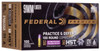 Federal Syntech Standard Velocity Centerfire Ammunition, 9mm Luger, HST JHP/Syntech TSJ, 124 Grain - 100 Cartridge Box ( 100 / 1 )