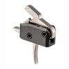 Rise Armament RA434SLVRAWP RA434 High Performance SingleStage Flat Trigger with 3.50 lbs Draw Weight  BlackSilver Finish for ARPlatform UPC: 850011713082