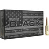 Hornady Black, 6mm, Brass Casing, ARC Ammo 105gr Boat-Tail Hollow Point Match, BOX20 UPC: 090255816044