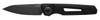 Kershaw 7550 Launch 11 Automatic 2.75 Folding Drop Point Plain Black Oxide Blackwash CPM 154 SS Blade Black Anodized Aluminum Handle Includes Pocket Clip UPC: 087171058771