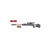 Gamo 6110038654 Swarm Magnum 10X Gen 3 Gas Piston 177 10 Shot Black Steel Barrel Black Receiver Black All Weather Lightweight Thumbhole Stock Scope 39x40mm UPC: 793676095080
