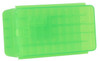 MTM CaseGard P50SS9M16 SideSlide Ammo Box  MultiCaliber Handgun Clear Green Plastic 50rd UPC: 026057124162