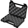 MTM CaseGard 803R Pocket Pistol Case made of Polypropylene with Black Finish Foam Padding Hinge  Latches 9 x 5.60 x 2 Interior Dimensions UPC: 026057300405