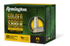 Remington Ammunition 27615 Golden Saber Defense 380 ACP 102 gr Brass Jacket Hollow Point BJHP 20 Per Box 25 UPC: 047700489605