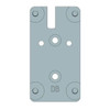 Beretta USA EUS03050 9092  Silver Fits Beretta 9092 RDO Burris FastFireVortex VenomDocter Pattern Footprint Mount UPC: 082442952031