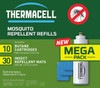 Thermacell R10 Original Mosquito Repellent Refills White Effective 15 ft Odorless Scent Repels Mosquito Effective Up to 120 hrs UPC: 181752000651