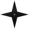Cold Steel CS80SSXL Battle Star  Black 1055 Carbon Steel Blade UPC: 705442011644