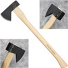 Cold Steel CS90QB Hudson Bay Camp 4.13 Blade 1055 Carbon Steel Blade American Hickory Handle 27 Long UPC: 705442019381