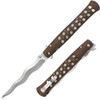 Cold Steel CS26SXK6 TiLite  6 Folding Plain Kris AUS 10A Steel Blade Black GrivEx Handle UPC: 705442020042