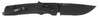 S.O.G SOG11180241 Flash AT 3.45 Folding Part Serrated Black TiNi Cryo D2 Steel BladeBlackout GRN Handle Includes Pocket Clip UPC: 729857010931
