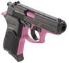 Bersa T380PNK8 Thunder  MicroCompact Frame 380 ACP 81 3.50 Pink Cerakote Steel Barrel Matte Black Serrated Steel Slide Pink Cerakote Aluminum Frame UPC: 810083200095