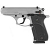 Bersa THUN380PNKL15 Thunder Plus SubCompact Frame 380 ACP 151 3.50 Nickel Steel Barrel Nickel Cerakote Serrated Steel Slide Nickel Cerakote Aluminum Frame wBeavertail Black Rubber Grip UPC: 810083200170