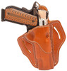 1791 Gunleather ORBH1SCBRR BH1S Optic Ready OWB Classic Brown Leather Belt Slide Fits 1911 Fits 3.54.25 Barrel Right Hand UPC: 816161024355