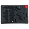 TekMat TEKR17KIMBERMCR9 Kimber Micro 9 Cleaning Mat Kimber Micro 9 Parts Diagram 11 x 17 UPC: 888151041963
