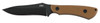 CRKT 2083 Ramadi  4.37 Fixed Plain Black Matte BakedOn Anti Rust SK5 Steel BladeCoyote Textured G10 Handle Includes Sheath UPC: 794023208306