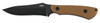 CRKT 2083 Ramadi  4.37 Fixed Plain Black Matte BakedOn Anti Rust SK5 Steel BladeCoyote Textured G10 Handle Includes Sheath UPC: 794023208306