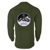 Glock AP96065 Born In Austria  Military Green PreShrunk Cotton Long Sleeve Small UPC: 764503055805