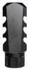 Mdt Sporting Goods Inc 103516BLK Elite Muzzle Brake  30 Cal (7.62mm), Black Steel, 3 Port, 5/8"-24 tpi                                                                                                  