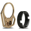 Strike Industries ARULMFEPACNFDE QD End Plate QD End Plate with Hook Attachments  AntiRotation Castle Nut Flat Dark Earth Finish UPC: 793811764482