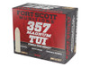 Fort Scott Munitions 357MAG125SCV Tumble Upon Impact (TUI) 357Mag 125gr Solid Copper Spun 20 Per Box/25 Case