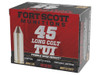 Fort Scott Munitions 45LC225SCV Tumble Upon Impact (TUI) 45LongColt 225gr Solid Copper Spun 20 Per Box/25 Case