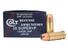 DoubleTap Ammunition 38SU124CT Doubletap Defense 38Super+P 124gr Jacket Hollow Point 20 Per Box/10 Case