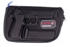 GPS Bags GPS909PC Custom Molded  with Lockable Zippers Internal Mag Holder  Black Finish for Beretta 9296  Taurus PT92 UPC: 819763011006