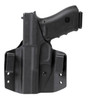 Uncle Mikes 54CCW41BGL CCW Holster OWB Black Boltaron Belt Slide Fits Ruger SRSR Compact Left Hand UPC: 604544648881