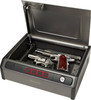 Hornady 97436 Rapid Safe  RFID Access Code Key Entry Gray Steel Holds 2 Handguns UPC: 090255974362